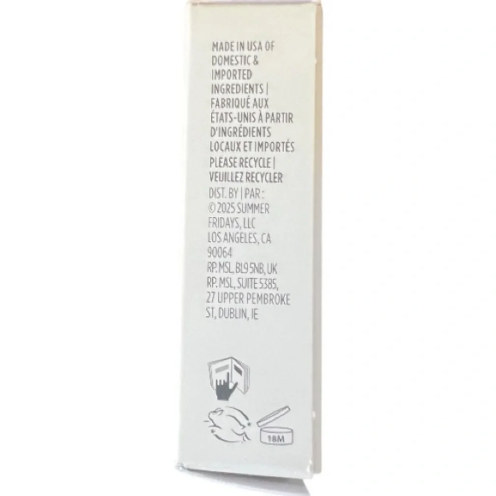 Summer Fridays Blush Butter Balm - “Pink Sunset” NIB Full Size 0.08 oz.